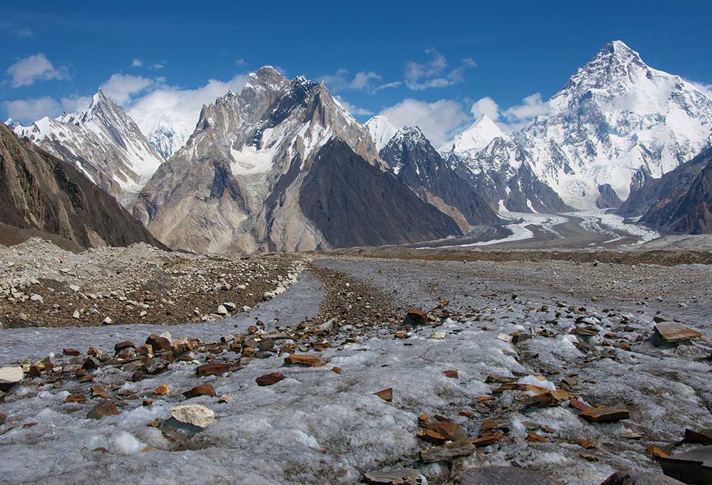 Gondogoro Peak and K2 Base Camp