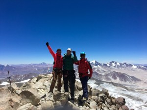 Ojos del Salado Summit