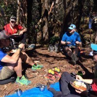 Team-lunch-on-route-to-Khote