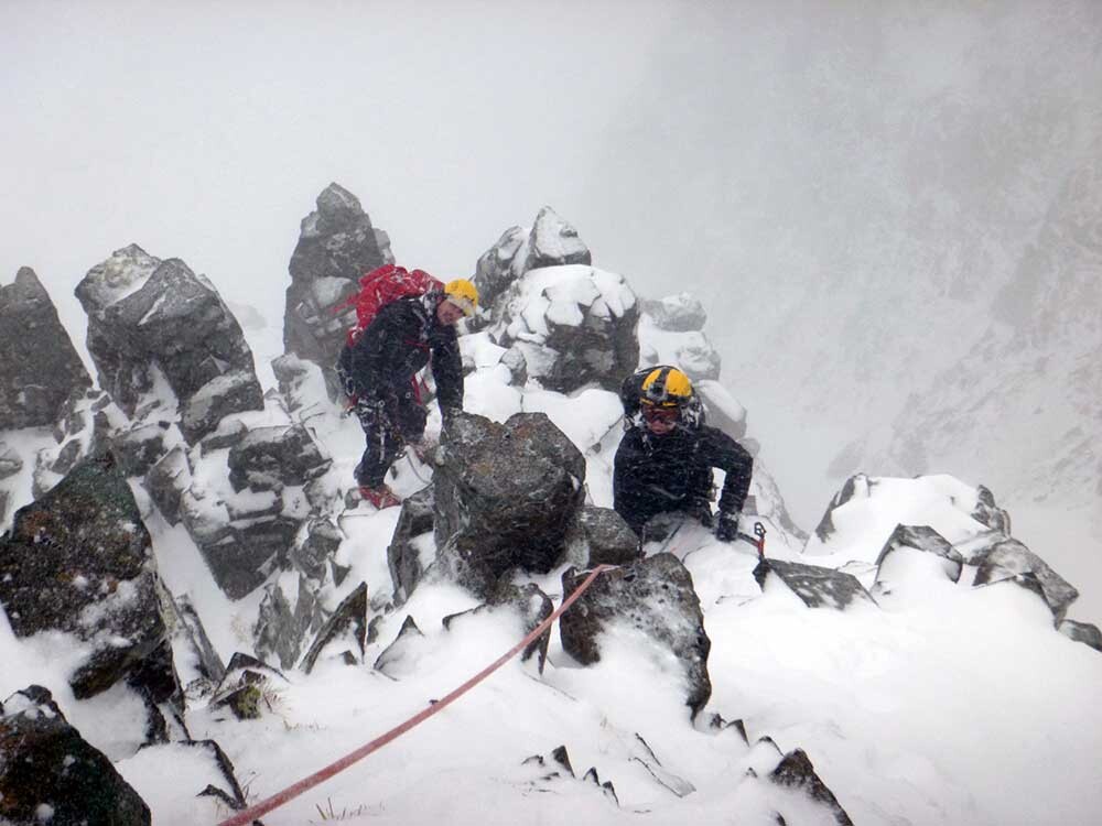 Dorsal-Arete,-Glencoe