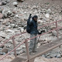 Aconcagua river crossing