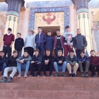 Visiting the film studios, Ouarzazate