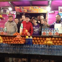 Orange juice seller, Marrakech