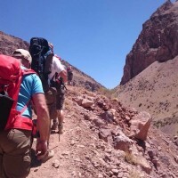 Trekking in Aconcagua's Vacas Valley