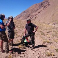 Trekking in Aconcagua's Vacas Valley