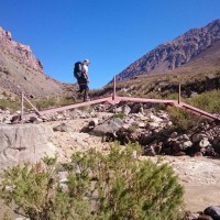 Aconcagua river crossing