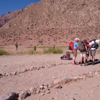 Aconcagua valley trekking