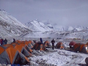 Everest Basecamp arrival