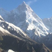 The gorgeous Masherbrum - Queen of the Karakoram