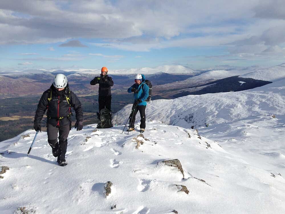 Scottish Guided Winter Walking