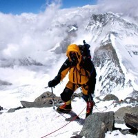 Andrew S at C2 7600m