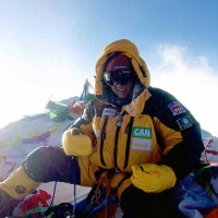 Mick on the summit