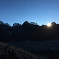 Gokyo Ri sunrise