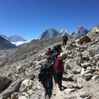 Khumbu valley trekking