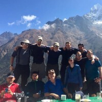 Trek up from Namche