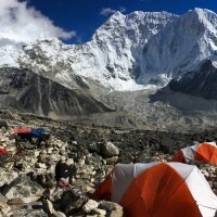 Island Peak high camp.