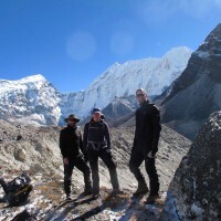 Amphulapcha Tsho with Kali Himal behind.