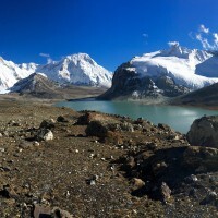 The view from Amphulapcha base camp.