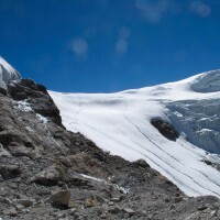 Looking towards the Mera La