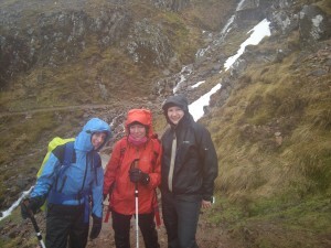 All smiles at the Red Burn