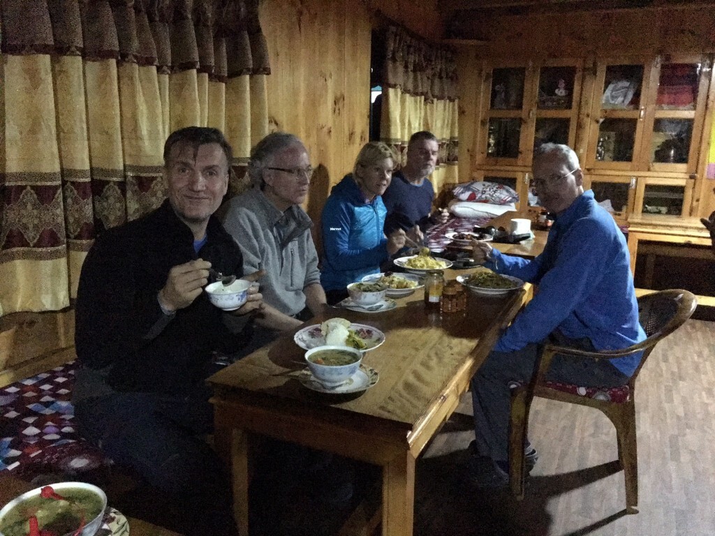 team at lukla