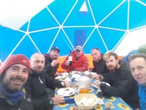 Enjoying The High Life at Base Camp on Aconcagua