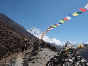 View to Island Peak And Lhotse