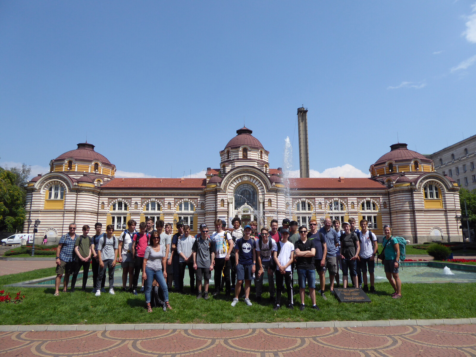 School Group Visiting The Rila And Pirin Mountains in Bulgaria