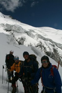 Niels, Rob, Troels & Christian at 5500m on acclimatisation day.