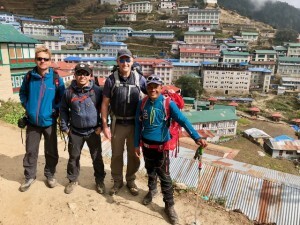 Ama Dablam 2018 team at Namche