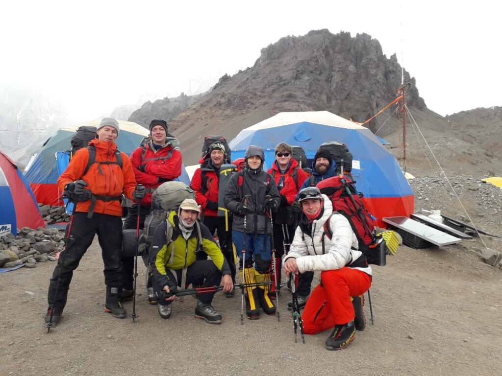 5th Jan Adventure Peaks Team at Base Camp