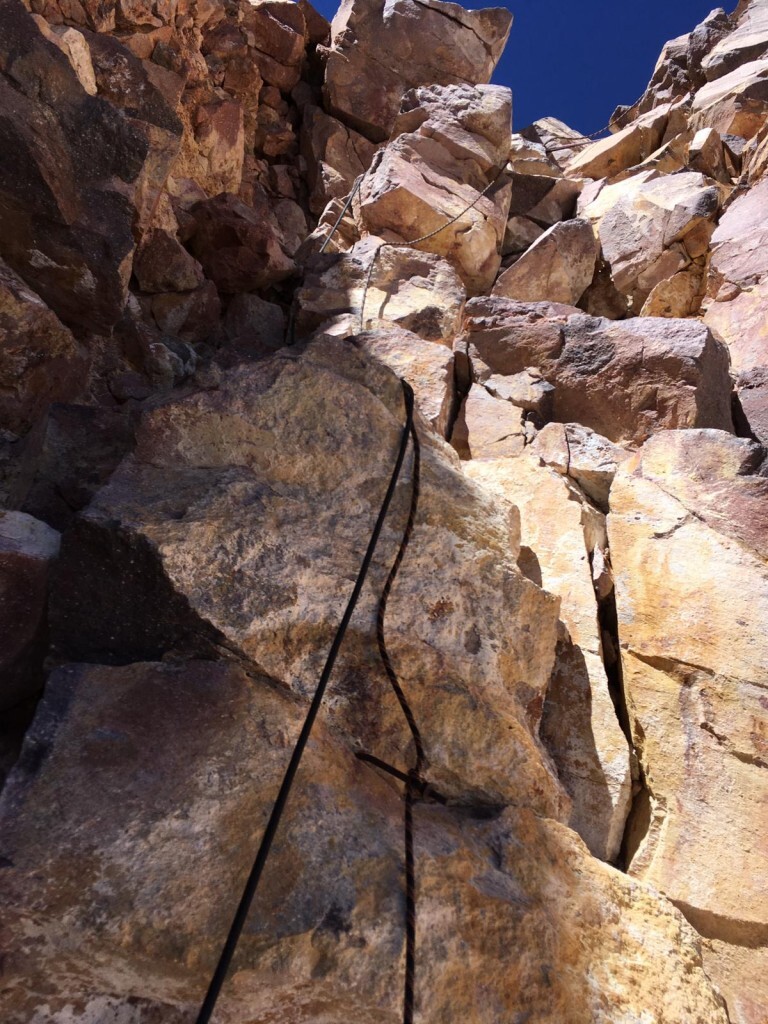 The Steepening on Ojos del Salado Summit day