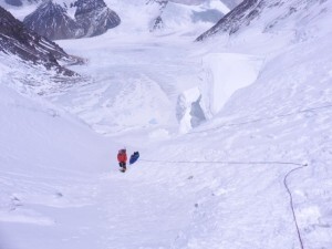 Around 6900m en route to North col