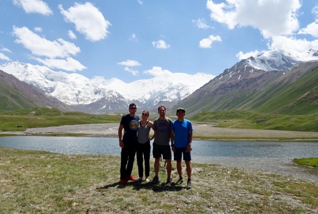 Adventure Peaks Peak Lenin Team at Base Camp01