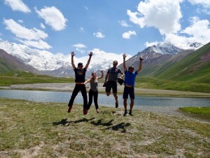 Adventure Peaks Peak Lenin Team at Base Camp02