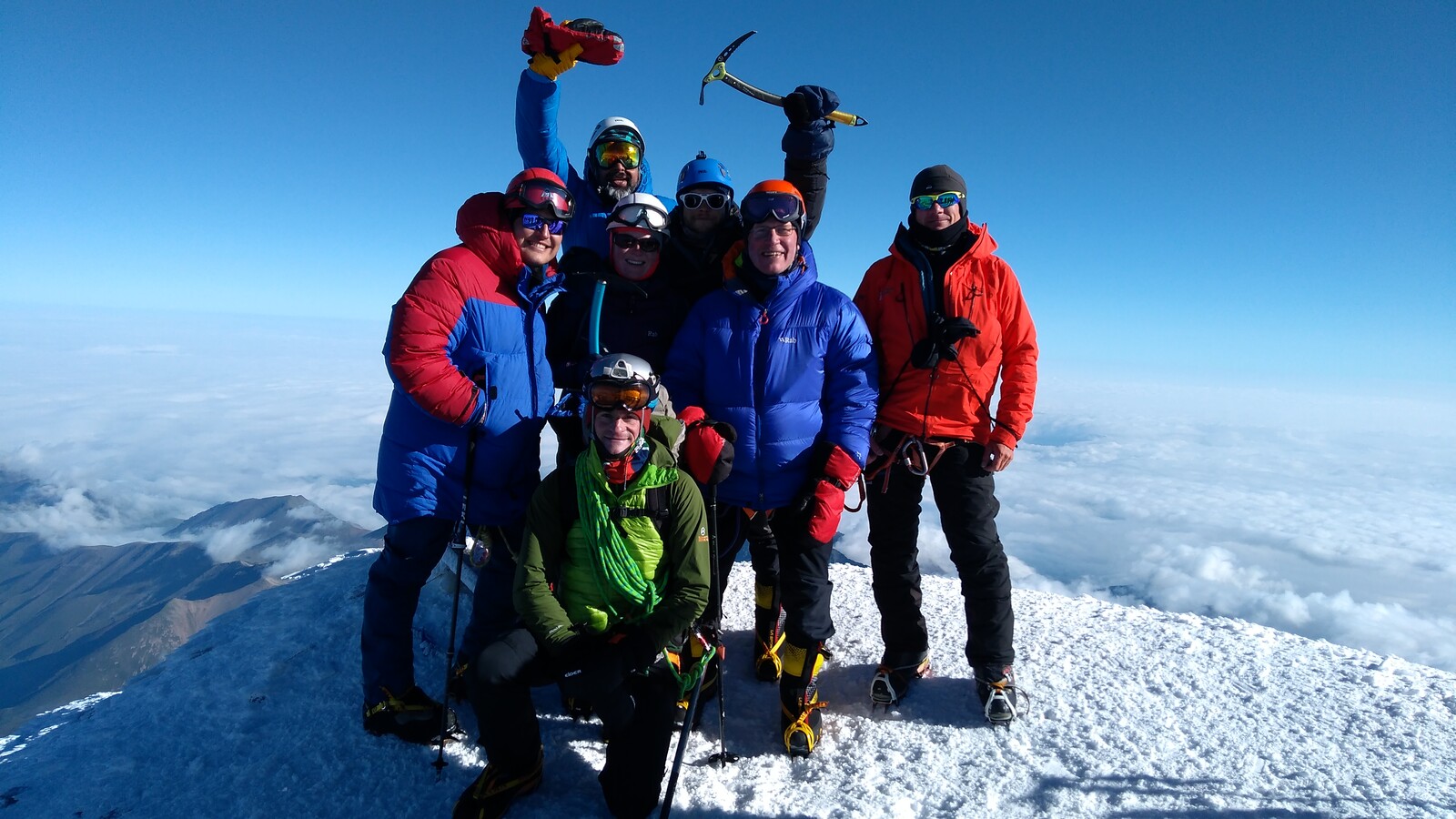 July 2019 Paul McCaffrey Elbrus South Summit day