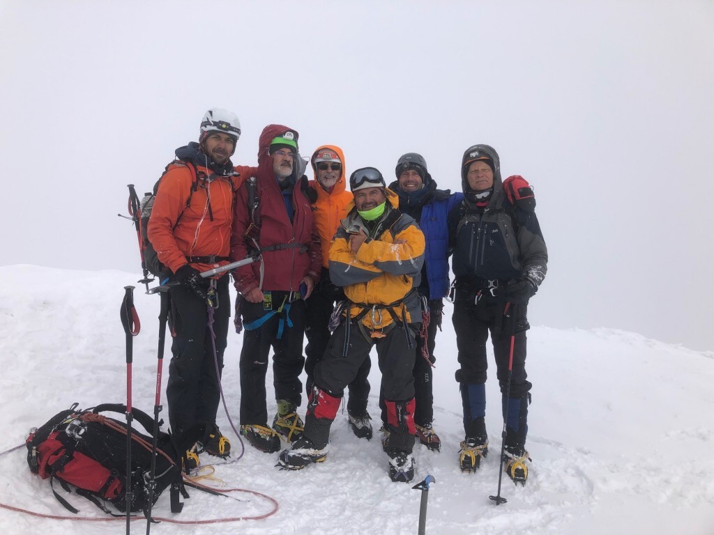 Adventure Peaks September 2019 on Cotopaxi Summit