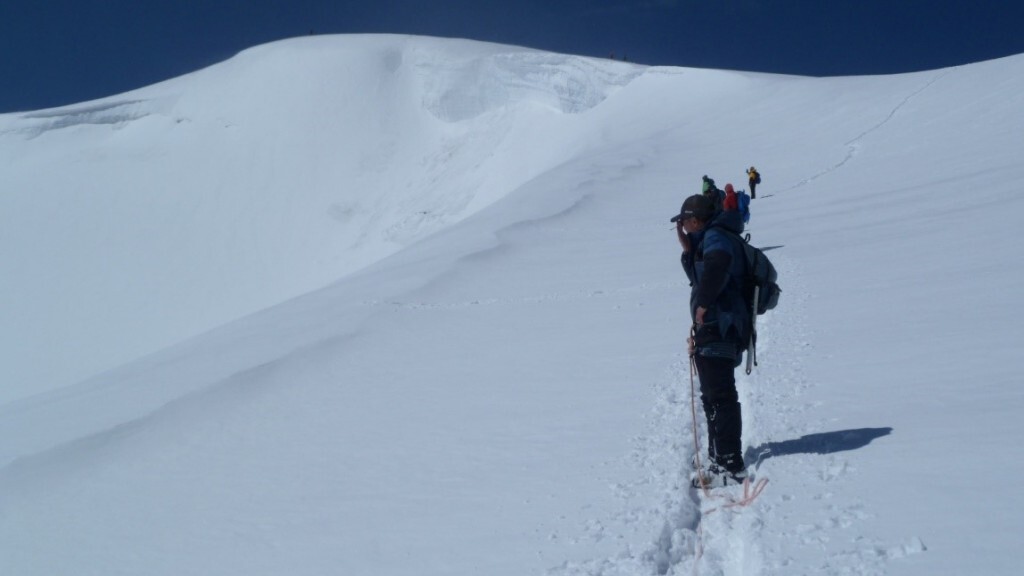 Nairamdal summit ridge