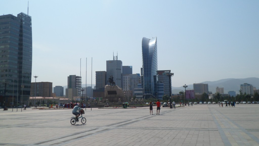 Looking towards the Blue Sky Tower in UB