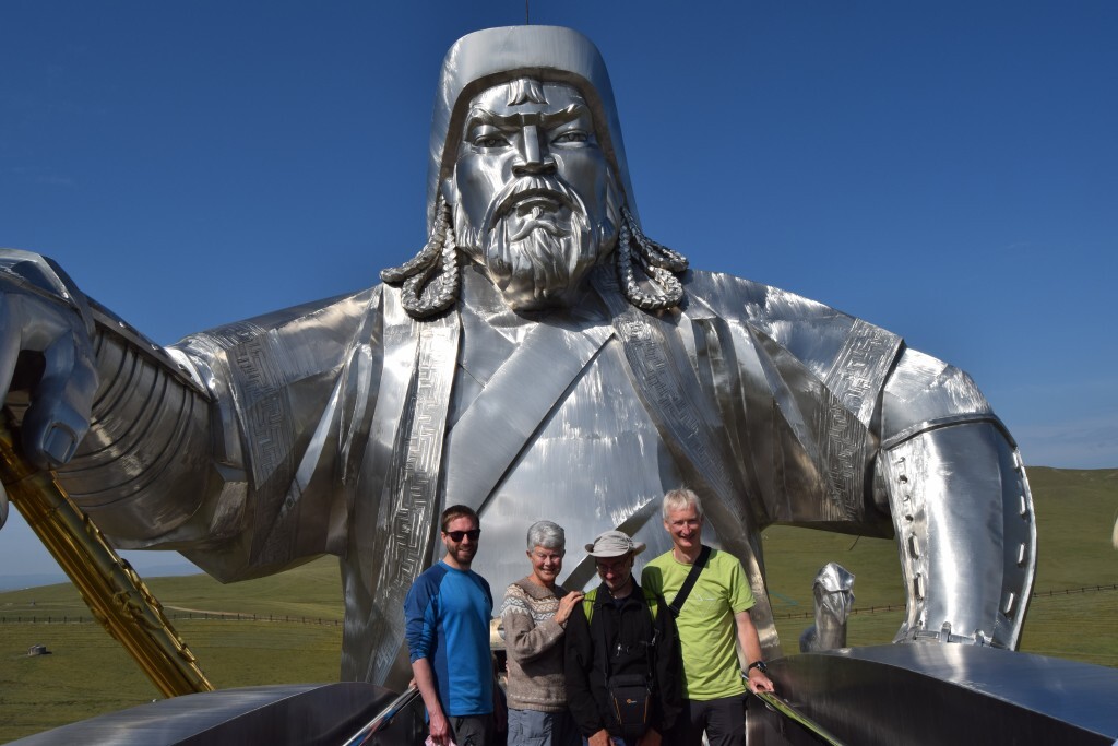 22. On the horse of Chinggis Khan