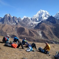 Cho Latse from Machermo ridge