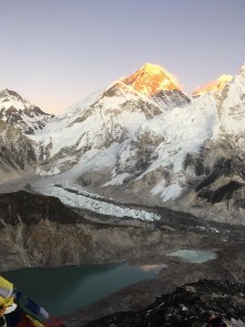 Sunset on Everest