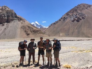 First View of Aconcagua