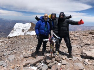 On The Summit of Aconcagua