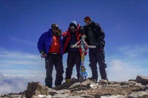 Team Adventure Peaks on the Summit of Aconcagua