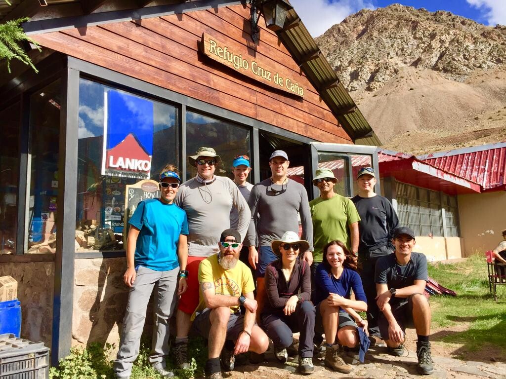 Adventure Peaks 28th Dec 19 Team at Penitentes