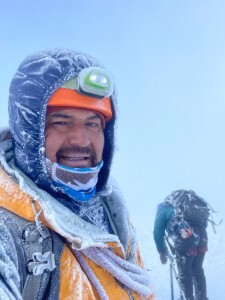 Rodrigo on Chimborazo