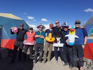 Team all passed medical and we celebrated with a pool party!