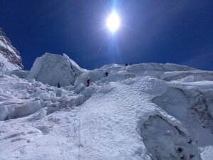 Khumbu ice fall