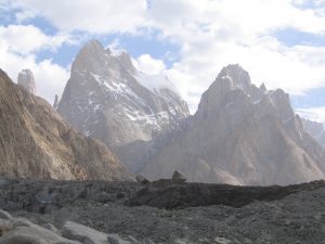 Great Trango Tower and Nameless Tower